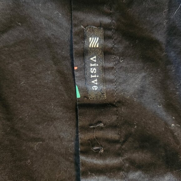 Visive Shirt Cinco De Mayo Theme Sombreros Cactus Short Sleeve Mens XL EUC - Picture 9 of 11